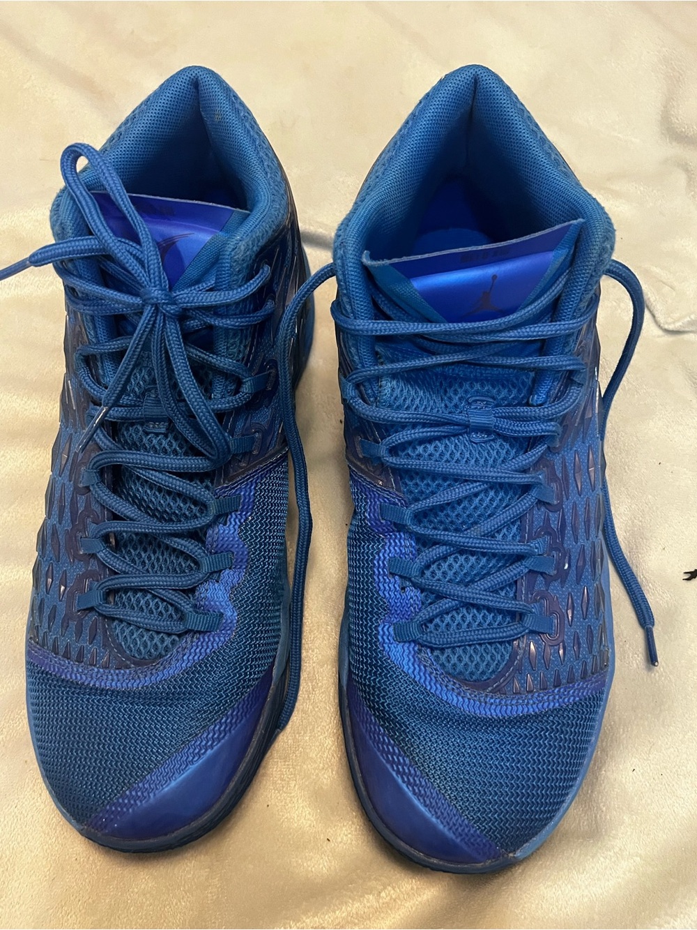 Men's Jordan ( Carmelo Anthony addition) Athletic High-Top Sneakers in Blue